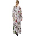 Bottle Chic Print Patterns Maxi Chiffon Beach Wrap View2