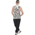 Bottle Chic Print Patterns Men s Sleeveless Hoodie View2