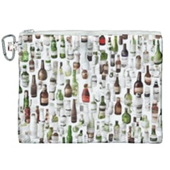 Bottle Chic Print Patterns Canvas Cosmetic Bag (xxl)