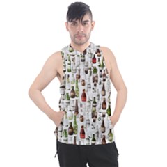 Bottle Chic Print Patterns Men s Sleeveless Hoodie by BellaVistaTshirt02