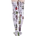 Bottle Chic Print Patterns Thigh High Stockings View4