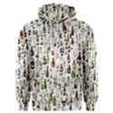 Bottle Chic Print Patterns Men s Overhead Hoodie View1