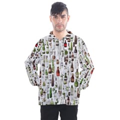 Bottle Chic Print Patterns Men s Half Zip Pullover