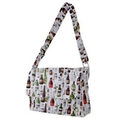 Bottle Chic Print Patterns Full Print Messenger Bag (s) by BellaVistaTshirt02