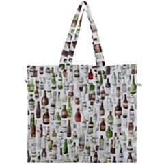 Bottle Chic Print Patterns Canvas Travel Bag by BellaVistaTshirt02