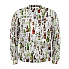 Bottle Chic Print Patterns Men s Sweatshirt