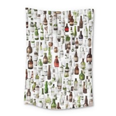 Bottle Chic Print Patterns Small Tapestry