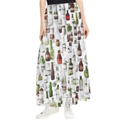 Bottle Chic Print Patterns Maxi Chiffon Skirt by BellaVistaTshirt02