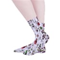 Bottle Chic Print Patterns Smooth Crew Length Tube Socks View2