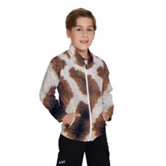 Giraffe Skin Texture Kids  Windbreaker