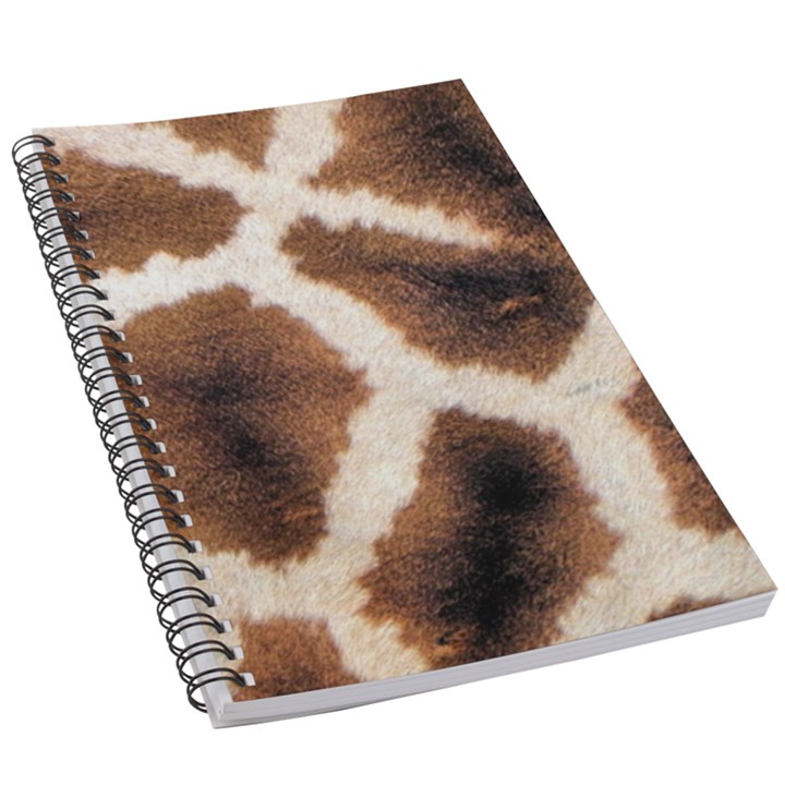 Giraffe Skin Texture 5.5  x 8.5  Notebook