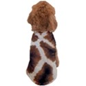 Giraffe Skin Texture Dog T-Shirt View2