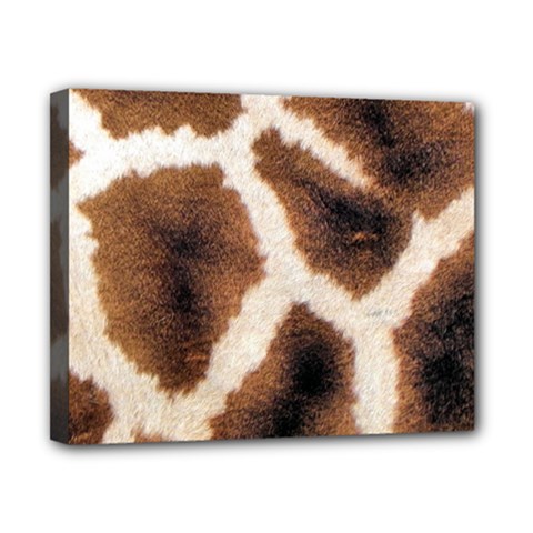 Giraffe Skin Texture Canvas 10  X 8  (stretched) by kyorashop23