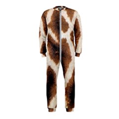 Giraffe Skin Texture Onepiece Jumpsuit (kids)