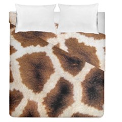 Giraffe Skin Texture Duvet Cover Double Side (queen Size)