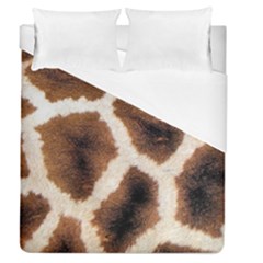 Giraffe Skin Texture Duvet Cover (queen Size) by kyorashop23