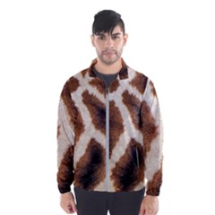 Giraffe Skin Texture Men s Windbreaker