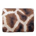 Giraffe Skin Texture 15  Vertical Laptop Sleeve Case With Pocket View1