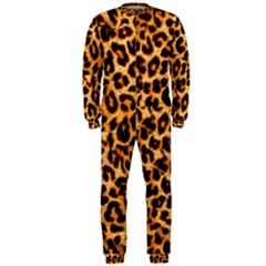 Giraffe Texture, Close-up, Giraffe Skin Texture Onepiece Jumpsuit (men)