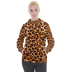 Giraffe Texture, Close-up, Giraffe Skin Texture Women s Hooded Pullover