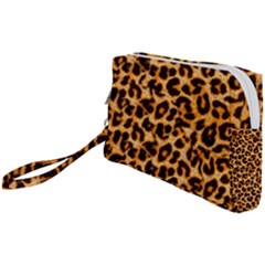 Giraffe Texture, Close-up, Giraffe Skin Texture Wristlet Pouch Bag (small) by kyorashop23