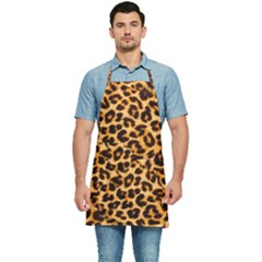 Giraffe Texture, Close-up, Giraffe Skin Texture Kitchen Apron by kyorashop23