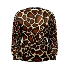 Giraffe Texture, Macro Women s Sweatshirt