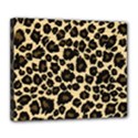 Jaguar Skin Texture, Jaguar Wool Texture, Yellow Deluxe Canvas 24  x 20  (Stretched) View1