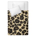 Jaguar Skin Texture, Jaguar Wool Texture, Yellow Duvet Cover Double Side (Single Size) View1