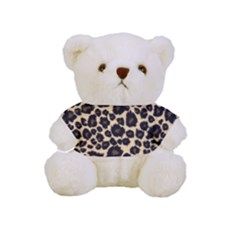 Jaguar Skin Texture, Jaguar Wool Texture, Yellow Full Print Cuddly Teddy Bear by kyorashop23