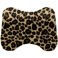 Jaguar Skin Texture, Jaguar Wool Texture, Yellow Head Support Cushion