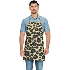 Jaguar Skin Texture, Jaguar Wool Texture, Yellow Kitchen Apron