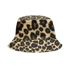 Jaguar Skin Texture, Jaguar Wool Texture, Yellow Inside Out Bucket Hat by kyorashop23