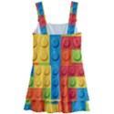 Lego Bricks, Colorful Dots Background Kids  Layered Skirt Swimsuit View2