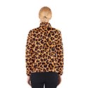 Leopard Skin Texture Macro, Brown Women s Bomber Jacket View2