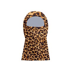 Leopard Skin Texture Macro, Brown Balaclava Face Mask by kyorashop23