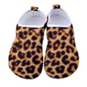 Leopard Skin Texture Macro, Brown Men s Sock-Style Water Shoes View1