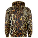 Leopard Skin Texture, Macro, Brown Men s Core Hoodie View1