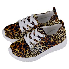 Leopard Skin Texture, Macro, Brown Kids  Lightweight Sports Shoes by kyorashop23