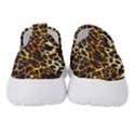 Leopard Skin Texture, Macro, Brown Women s Slip On Sneakers View4