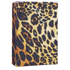 Leopard Skin Texture, Macro, Brown Playing Cards Single Design (rectangle) With Custom Box