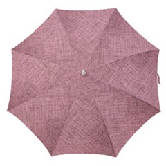 Pink Fabric Texture, Knitted Pink Texture, Straight Umbrellas by kyorashop23