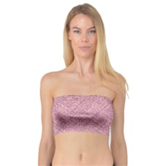 Pink Fabric Texture, Knitted Pink Texture, Bandeau Top by kyorashop23