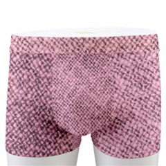 Pink Fabric Texture, Knitted Pink Texture, Men s Boxer Briefs by kyorashop23