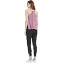 Pink Fabric Texture, Knitted Pink Texture, Flowy Camisole Tank Top View2