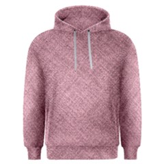 Pink Fabric Texture, Knitted Pink Texture, Men s Overhead Hoodie