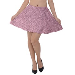 Pink Fabric Texture, Knitted Pink Texture, Velvet Skater Skirt