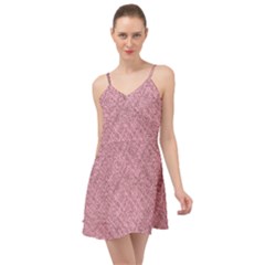 Pink Fabric Texture, Knitted Pink Texture, Summer Time Chiffon Dress