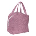 Pink Fabric Texture, Knitted Pink Texture, Boxy Hand Bag View3