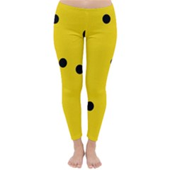 Punch Hole, Black Hole Classic Winter Leggings